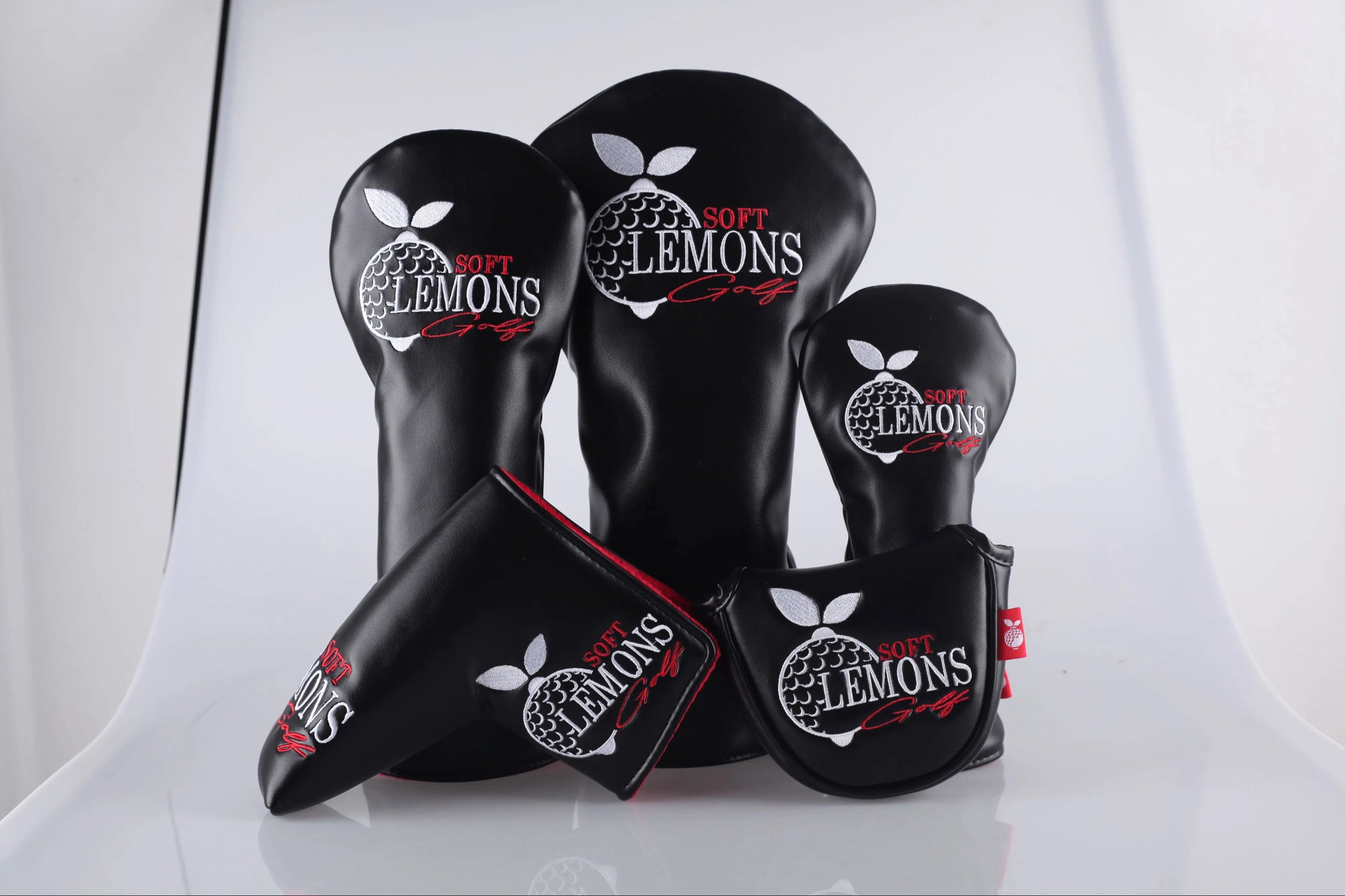 Driver Headcover - Black/Red/White