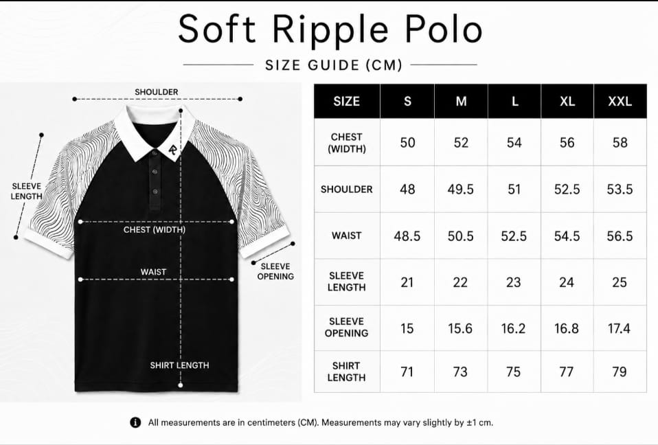 The Soft Ripple Polo